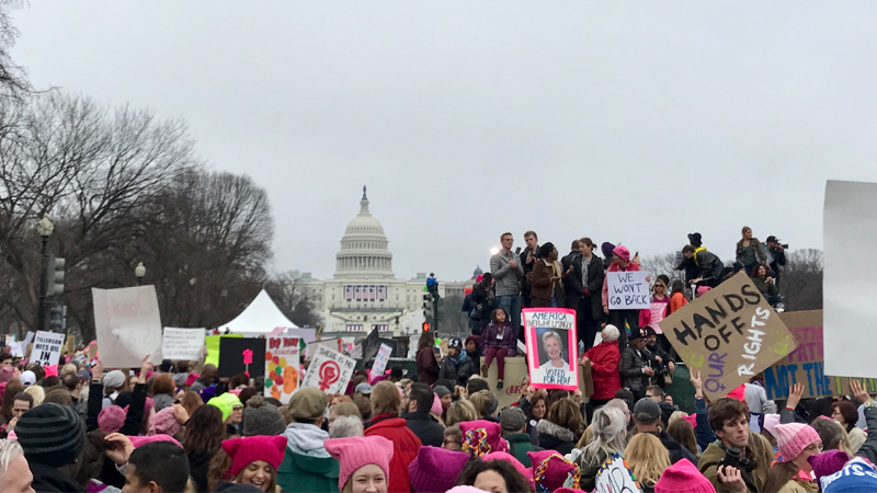 Illustration for article titled Hot Take: Protests in the First Weeks of the Trump Presidency (Washington D.C.)